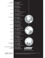 Preview for 26 page of Lennox CLIMATIC 200 Installation Operating & Maintenance Manual