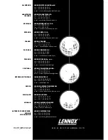 Предварительный просмотр 24 страницы Lennox Comfair HC Operating Manual