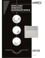 Предварительный просмотр 1 страницы Lennox Compactair LVCK 22E Installation, Operation & Maintenance Manual