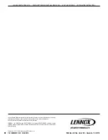 Preview for 20 page of Lennox Crestline LSBV-3628EN Installation Instructions Manual