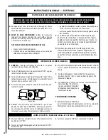 Предварительный просмотр 20 страницы Lennox Dave Lennox Signature Montebello LSM40EN-PV Care And Operation Instructions Manual