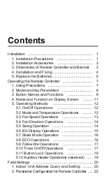 Preview for 5 page of Lennox e-Lite LV-RC01 Installation And Operation Manual