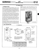 Lennox E12Q2-05 Service Information preview