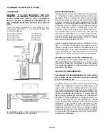 Preview for 5 page of Lennox EARTH STOVE 2800HT Installation And Operation Manual