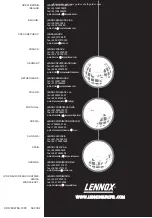 Preview for 42 page of Lennox ECOLEAN EAC 0672S Installation Operating & Maintenance Manual