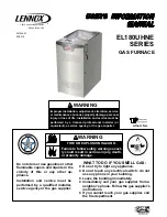 Preview for 1 page of Lennox EL180UHNE Series User'S Information Manual