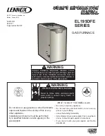 Lennox EL195E User'S Information Manual preview