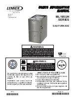 Lennox EL296UHE User'S Information Manual preview