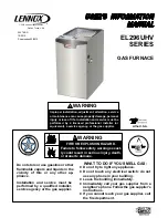 Lennox EL296UHV series User'S Information Manual preview