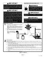 Предварительный просмотр 17 страницы Lennox Elite XC16-024-230 Installation Instructions Manual