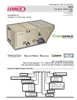 Lennox Energence LGH Manual предпросмотр