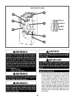 Предварительный просмотр 2 страницы Lennox F8AUH Series User'S Information Manual