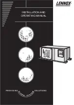 Предварительный просмотр 31 страницы Lennox FLATAIR KFC Series Installation And Operating Manual