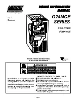 Preview for 1 page of Lennox G24MCE User'S Information Manual