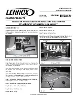 Lennox H6977 Installation Instructions Manual предпросмотр