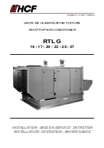 Preview for 1 page of Lennox HCF RTL G 14 Installation Operation & Maintenance