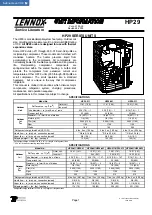 Preview for 1 page of Lennox HP29 Series Unit Information