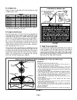 Предварительный просмотр 5 страницы Lennox HS25-211 Servise Manual