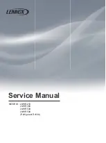 Предварительный просмотр 1 страницы Lennox LNWR21X Service Manual