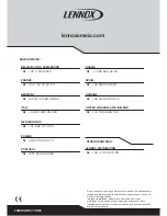 Preview for 4 page of Lennox LXRCC Installation, Operating And Maintenance