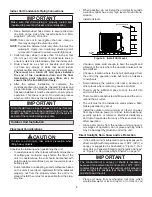 Предварительный просмотр 8 страницы Lennox M0STAT60Q-1 Installation & User'S Instructions