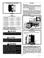 Предварительный просмотр 2 страницы Lennox Merit 14ACX-018-230 Installation Instructions Manual