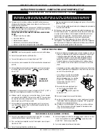 Предварительный просмотр 12 страницы Lennox Merit LMBV-36REN Care And Operation Instructions Manual