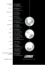 Предварительный просмотр 120 страницы Lennox SCA 010 Installation, Operation & Maintenance Manual