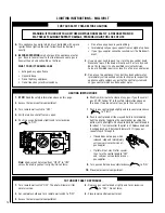 Preview for 14 page of Lennox SERENE HEAT Series Installation Instructions And Homeowner'S Manual