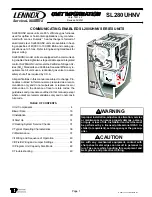 Lennox SL280UH060NV36A Unit Information preview