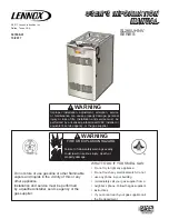 Lennox SL280UHNV Series User'S Information Manual preview