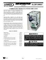 Lennox SL297UH040NV36B Unit Information preview