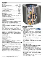 Preview for 2 page of Lennox SPB036H4 User Manual