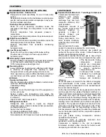 Preview for 3 page of Lennox SPB036H4 User Manual