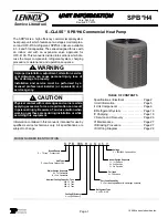 Lennox SPBH4 Series Unit Information preview