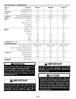 Preview for 4 page of Lennox SPBH4 Series Unit Information