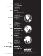 Предварительный просмотр 27 страницы Lennox TELECOOL THN 073 Installation And Operating Manual