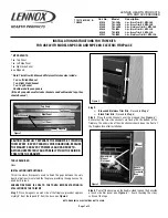 Preview for 1 page of Lennox TK3-36PB Installation Instructions