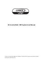 Предварительный просмотр 1 страницы Lennox VEP034N432US User Manual