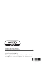 Предварительный просмотр 44 страницы Lennox VEP034N432US User Manual