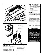 Предварительный просмотр 7 страницы Lennox VILLA VISTA 850028M Installation And Operation Instructions Manual