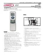 Preview for 1 page of Lennox VRF V0STAT52P-1 Manual