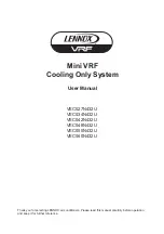 Предварительный просмотр 1 страницы Lennox VRF VEC027N432U User Manual