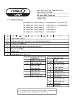 Предварительный просмотр 1 страницы Lennox VRF VELD007N432U Installation & Operation Instructions