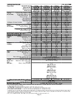 Предварительный просмотр 5 страницы Lennox ZHA Series Unit Information