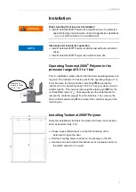 Preview for 9 page of Lenntech Testomat 2000 Polymer Operating Instructions Manual