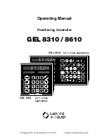 Предварительный просмотр 1 страницы Lenord, Bauer GEL 8310 Operating Manual