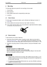 Предварительный просмотр 13 страницы Lenord+Bauer GEL 203 Series Mounting Instructions