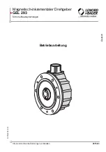 Lenord+Bauer GEL 293 Operating Instructions Manual предпросмотр