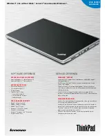 Предварительный просмотр 2 страницы Lenovo 019626U Brochure